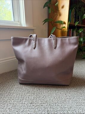 Matt & Nat Schlepp Vegan Leather Tote Bag Pastel Orchid